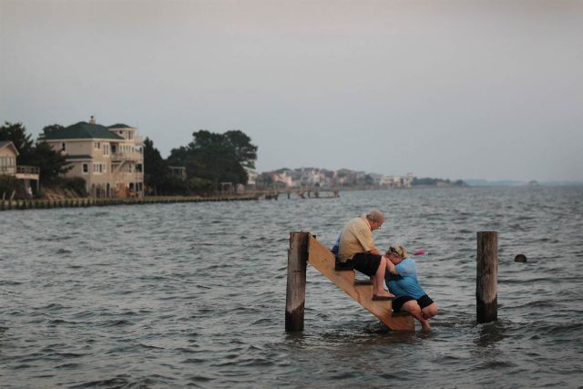 Hurricane Irene Destruction in America